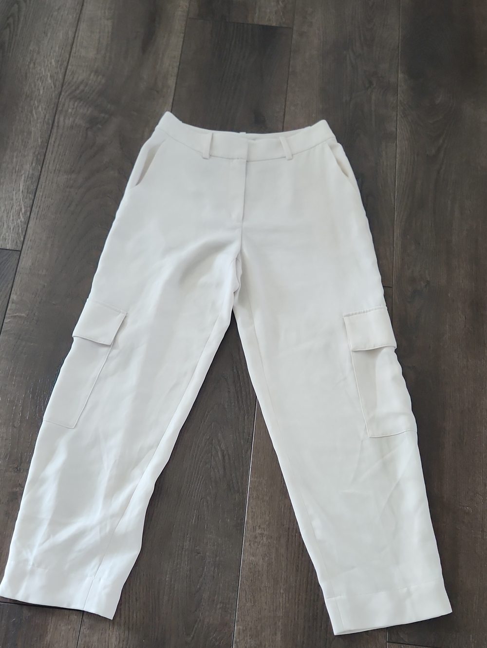 Club Monaco Ivory Wide Leg Pants Sz 0